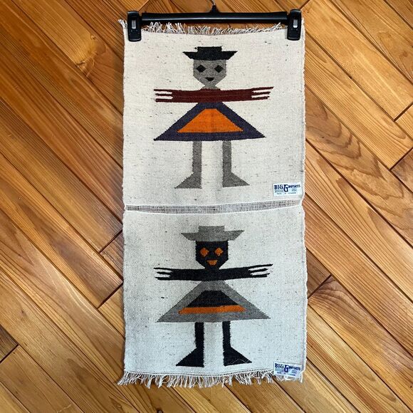 Vintage Ecuadorian Wool Tapestry - Picture 1 of 5